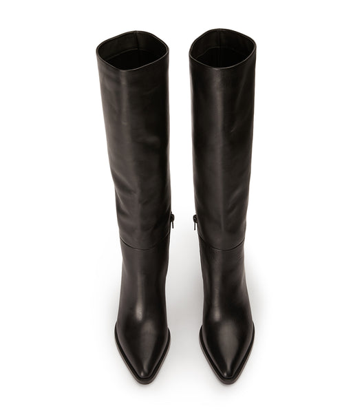 Tony Bianco Peppe Black Como 7.5cm Heeled Boots Black | FMYUI50685