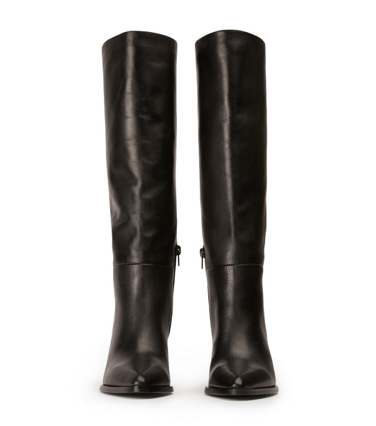 Tony Bianco Peppe Black Como 7.5cm Knee High Boots Black | AMYDF35856