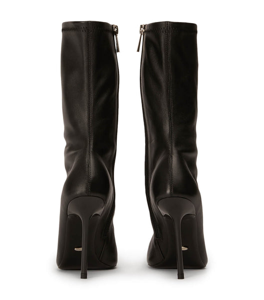 Tony Bianco Remie Black Venezia 10.5cm Heeled Boots Black | EMYVG91635