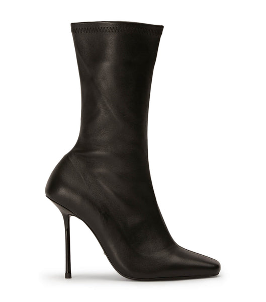 Tony Bianco Remie Black Venezia 10.5cm Heeled Boots Black | EMYVG91635