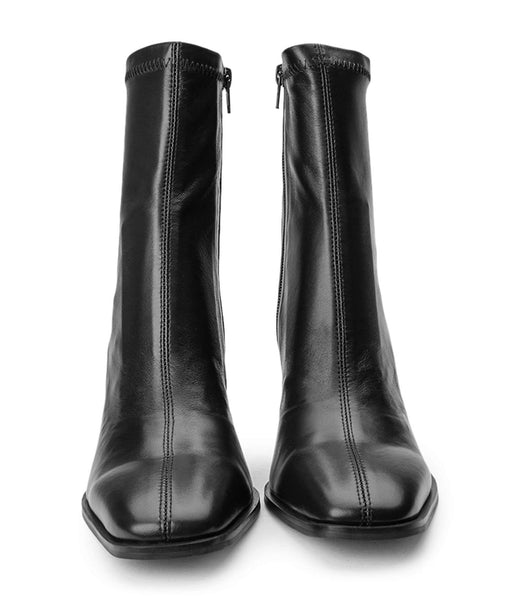 Tony Bianco Rover Black Venice 8.5cm Heeled Boots Black | QMYWA67196