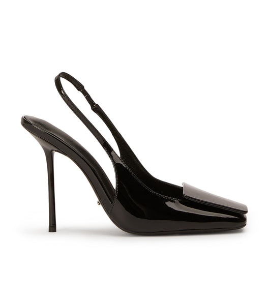 Tony Bianco Rue Black Patent 10.5cm Stiletto Heels Black | LMYTR59009