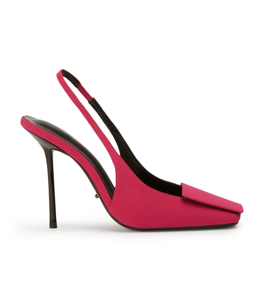 Tony Bianco Rue Persian Crepe 10.5cm Stiletto Heels Red | EMYVG66376