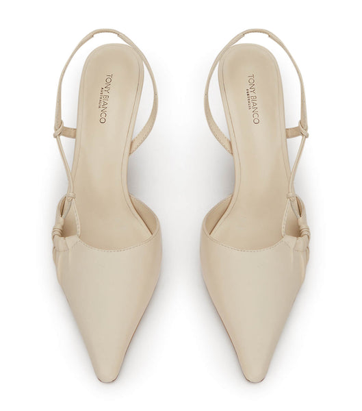 Tony Bianco Sakai Dove Nappa 8cm Event Heels White | MYZDE93409