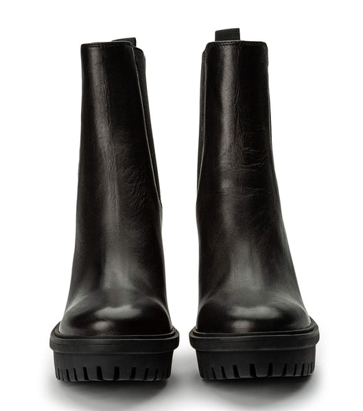 Tony Bianco Sammy Black Como 10cm Heeled Boots Black | SMYNY97165