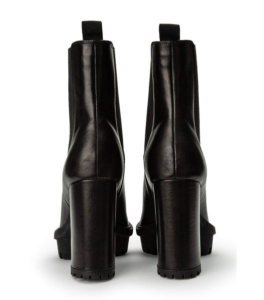 Tony Bianco Sammy Black Como 10cm Heeled Boots Black | SMYNY97165