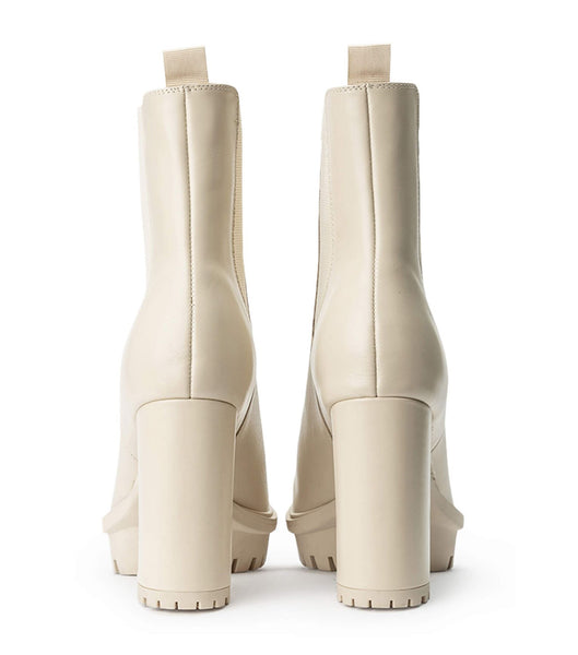 Tony Bianco Sammy Vanilla Capretto 10cm Heeled Boots Light Yellow | ZMYMJ55999