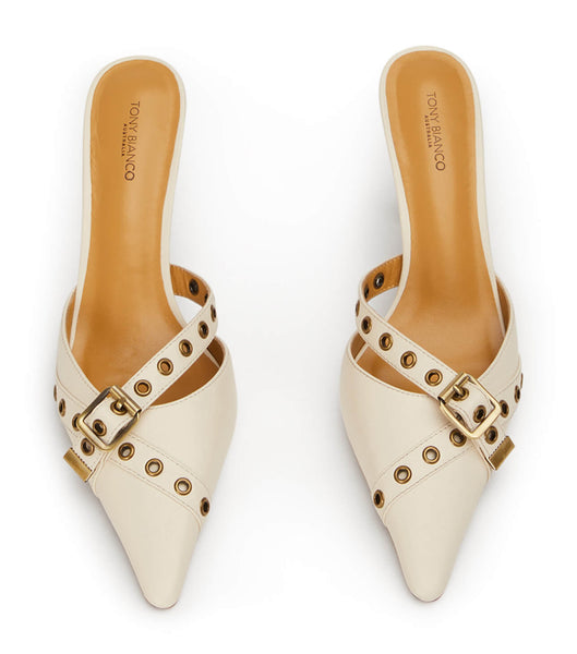 Tony Bianco Savoir Bone Venice 8cm Court Shoes Beige | SMYVO32429