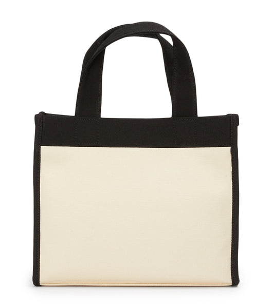 Tony Bianco Teagan Black/Beige Tote Bag Accessories Black / Beige | MYZPD94853