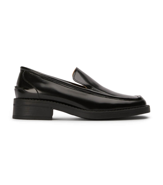 Tony Bianco Teddy Black Como 4cm Loafers Black | YMYVQ80416