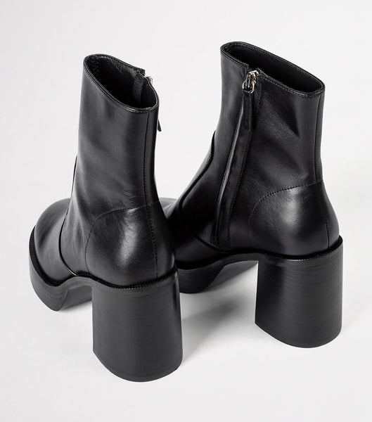 Tony Bianco Thunder Black Como 9cm Heeled Boots Black | MMYHR25477