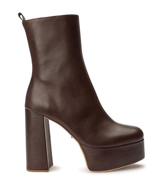 Tony Bianco Tyra Choc Como 12cm Ankle Boots Chocolate | YMYGT20717