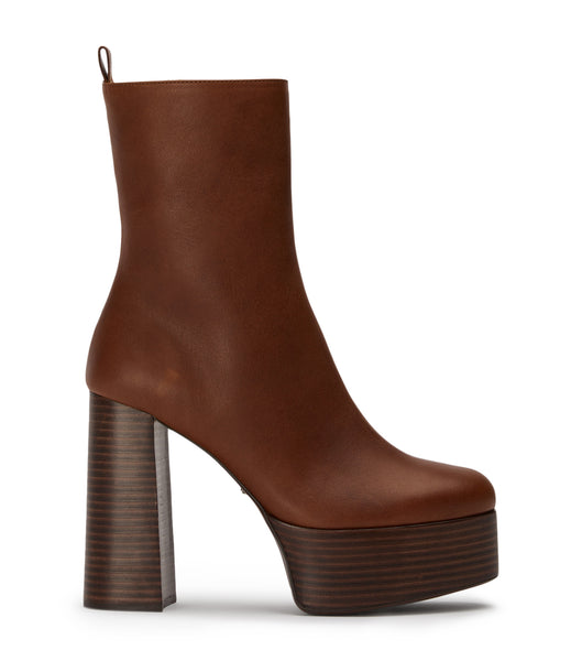 Tony Bianco Tyra Cognac 12cm Ankle Boots Brown | TMYWZ76515