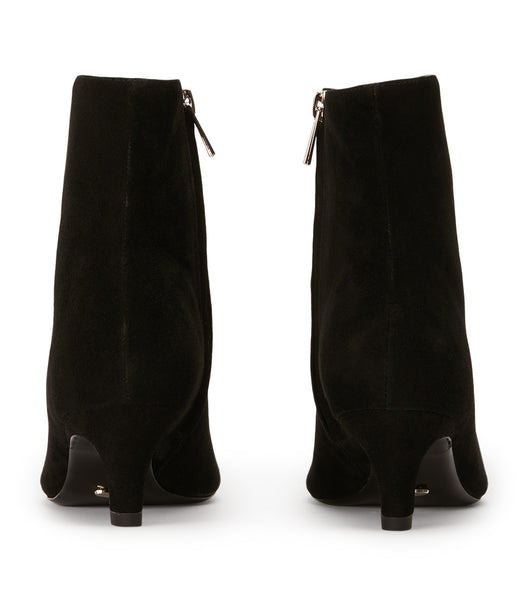 Tony Bianco Vicci Black Suede 5cm Ankle Boots Black | MMYFT76997