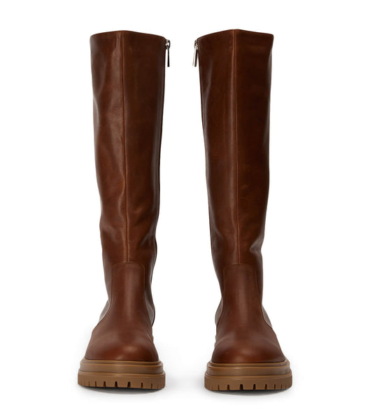 Tony Bianco Wanda Cognac 4.5cm Knee High Boots Brown | FMYHY11160