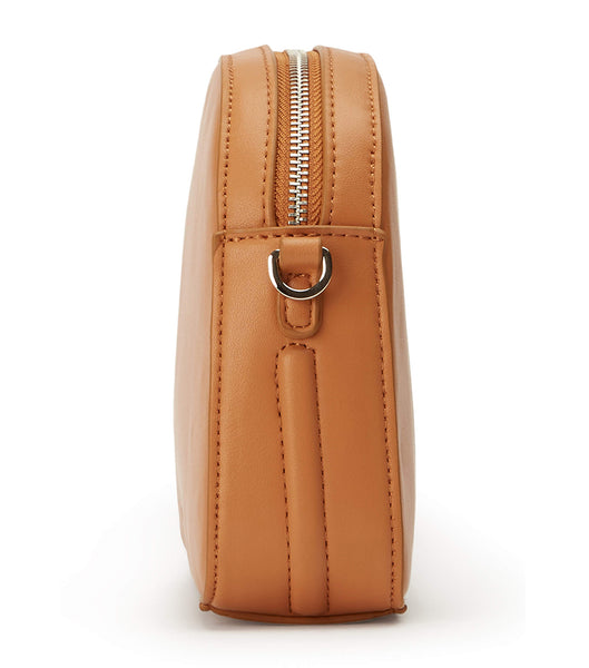 Tony Bianco Woodstoc Tan Leather Cross Body Bag Accessories Brown | FMYUI93904