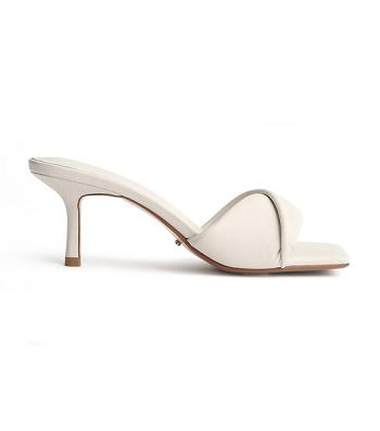 Tony Bianco Alexa Dove Nappa 6.5cm Low Heels White | UMYND14410