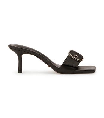 Tony Bianco Amy Black Nappa 6.5cm Event Heels Black | YMYGT27916