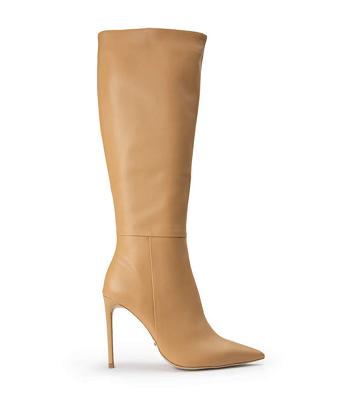 Tony Bianco Apollo Honey Nappa 10.5cm Knee High Boots Orange | UMYTG12326