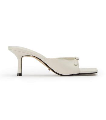 Tony Bianco Asar Dove Nappa 6.5cm Low Heels White | EMYHC40088