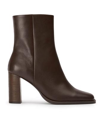 Tony Bianco Astoria Choc Como 8.5cm Heeled Boots Chocolate | MYJZR40325