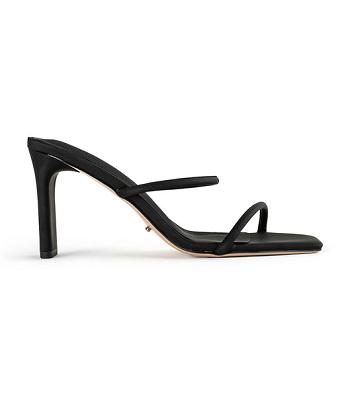 Tony Bianco Concord Black Galaxy 8.5cm Event Heels Black | MYQCS16114