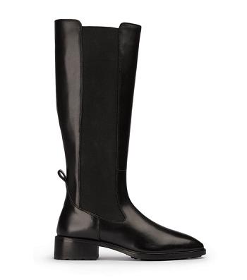 Tony Bianco Emrata Black Como 4cm Mid Calf Boots Black | AMYDF79126