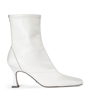 Tony Bianco Fomo Dove Nappa 8cm Ankle Boots White | MYNEJ61805