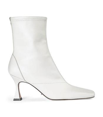 Tony Bianco Fomo Dove Nappa 8cm Heeled Boots White | FMYUI94198