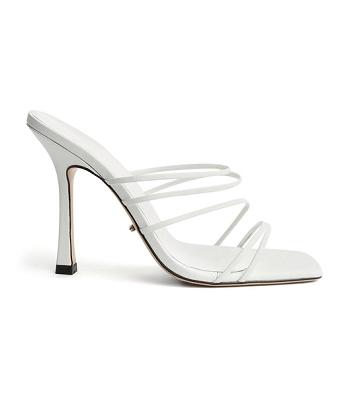 Tony Bianco Foxie White Kid 10.5cm Bridal Heels White | SMYNY99994