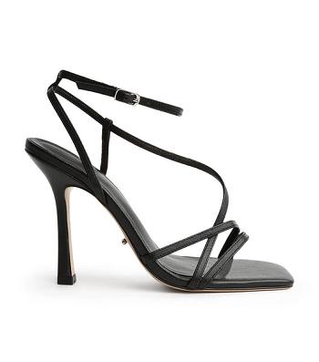 Tony Bianco Franci Black Kid 10.5cm Stiletto Heels Black | MYDFL22324