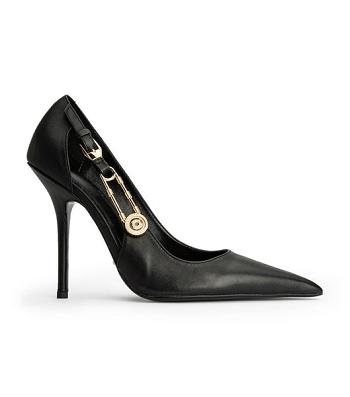 Tony Bianco Glow Black Como 11cm Court Shoes Black | MYCVG92796