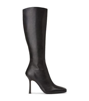 Tony Bianco Havana Black Venice 10.5cm Heeled Boots Black | SMYNY36784