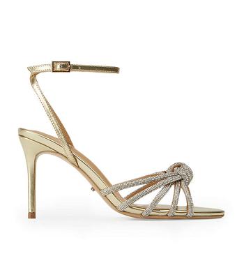 Tony Bianco Helena Gold Nappa Metallic 8.5cm Bridal Heels Gold / Metal | BMYSD45704