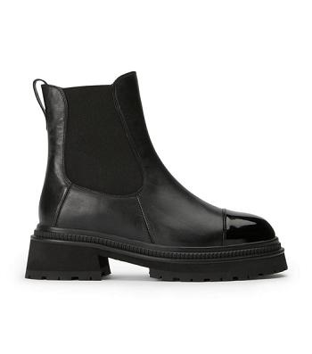 Tony Bianco Hurricane Black Como 5.5cm Ankle Boots Black | LMYSX61577