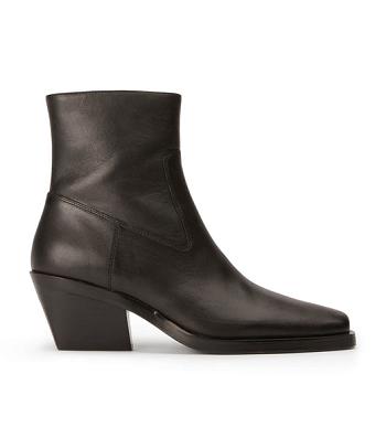 Tony Bianco Kamilla Black Como 6cm Ankle Boots Black | MYNEJ62343