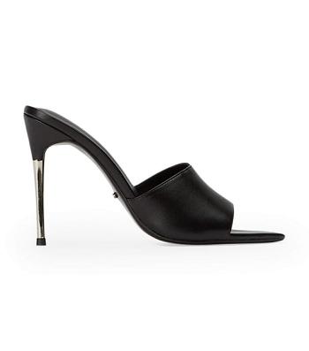 Tony Bianco Maximus Black Nappa 10.5cm Bridal Heels Black | XMYBH77847