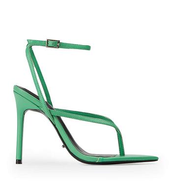 Tony Bianco Melina Acid Green 10.5cm Stiletto Heels Green | EMYHC29614