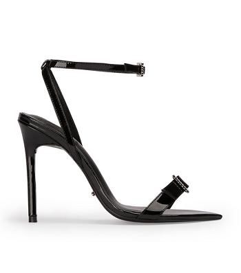 Tony Bianco Mopsy Black Patent 10.5cm Stiletto Heels Black | MYCIF67118