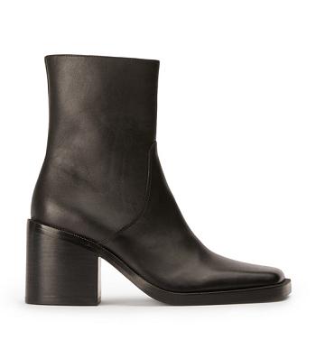 Tony Bianco Prince Black Como 8cm Ankle Boots Black | AMYWC97090