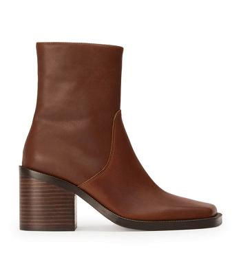 Tony Bianco Prince Cognac 8cm Ankle Boots Brown | TMYWZ45062