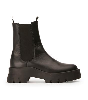 Tony Bianco Rocket Black Turin 5.5cm Ankle Boots Black | MYZDE39393