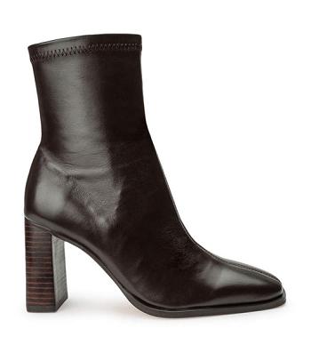 Tony Bianco Rover Chocolate Nappa 8.5cm Ankle Boots Chocolate | FMYUI91899