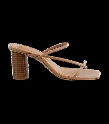 Tony Bianco Ruby Skin Capretto 7cm Thong Sandals Skin Color | BMYSO62731