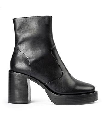 Tony Bianco Thunder Black Como 9cm Heeled Boots Black | MMYHR25477