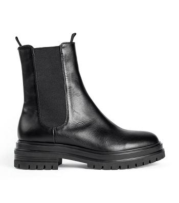 Tony Bianco Wolfe Black Como 4.5cm Ankle Boots Black | MYIIZ63523